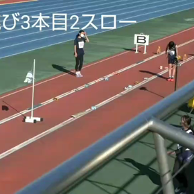 越谷カップ 男子走り幅跳び④の画像