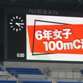 全国大会 女子100mＣ決勝(橋本さん)③の画像