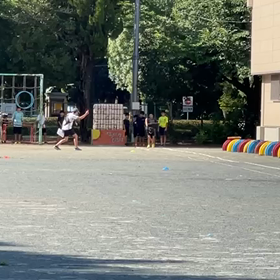 選考会(男子)ゴール付近①の画像