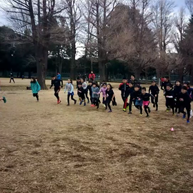 航空公園練習 1000m２組目 スタートの画像