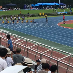 男子100ｍ⑲の画像