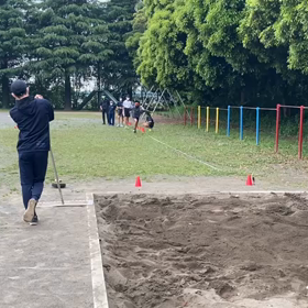 走り幅跳び練習⑮の画像