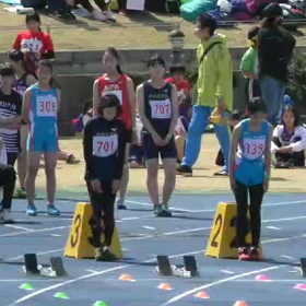 女子100m⑨の画像