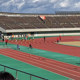 日清カップ5年男子100m ①( 倉林くん決勝進出)の画像