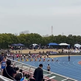 越谷春季男子100m⑧の画像