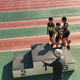 リレー優勝メンバー 表彰式(動画)の画像