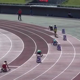 男子4×100ｍリレー Bチームの画像