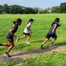 女子リレー練習⑦の画像