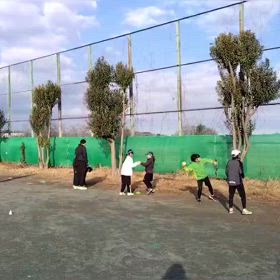 1/25基本動作（ボール投げ）⑨の画像