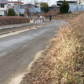 駅伝コース前半（公園前）②の画像