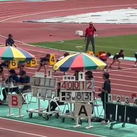 クラブ交流（３年80m）②の画像
