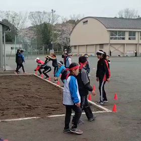 4/6 立ち幅跳び①の画像