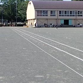 リレー選考会（ゴール付近）⑬の画像