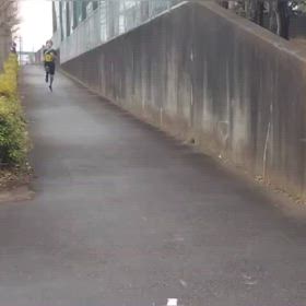 東金子駅伝（ラストの下り坂）⑮の画像