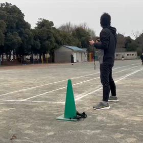 リレー選手選考会（ゴール地点）②の画像