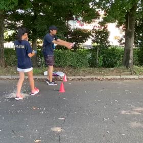 女子リレー練習③の画像