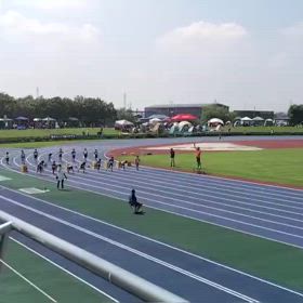男子80m予選⑦の画像