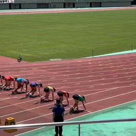 日清カップ（6年女子100m）④の画像