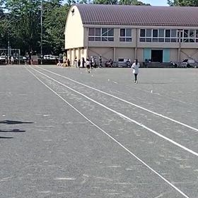 リレー選考会（ゴール付近）⑰の画像