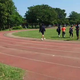 リレー選手　バトン練習④の画像