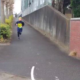東金子駅伝（ラストの下り坂）⑧の画像