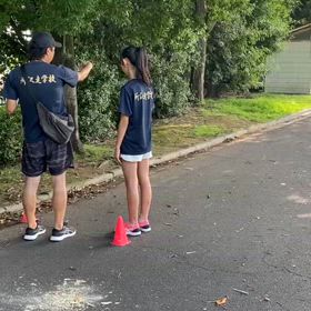 女子リレー練習④の画像
