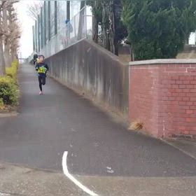 東金子駅伝（ラストの下り坂）⑩の画像