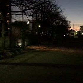 川越小 走り幅跳び練習(照明有り)⑤の画像