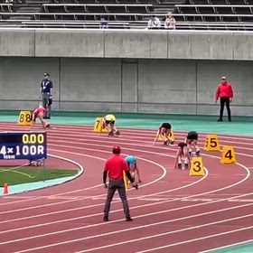 男女混合リレー（5組目）の画像