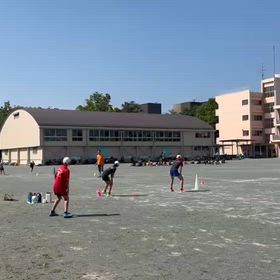 大会に向けたリレー練習①の画像