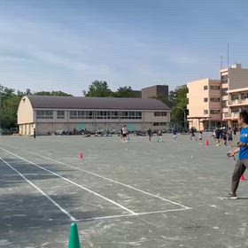 リレー選考会（ゴール）②の画像