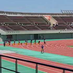 ６年男子100m③の画像