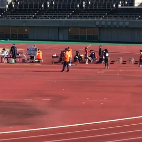女子ジャベリックボール投げ⑤渡辺純南さん準優勝の画像