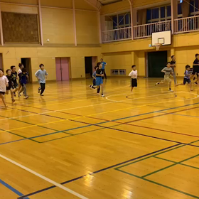 川越小練習 男子シャトルラン⑥の画像