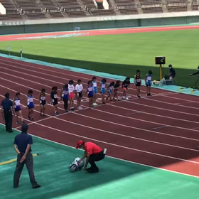 クラブ交流 ４年女子80m①の画像