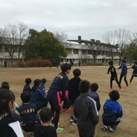 長距離記録会後のリレー③の画像