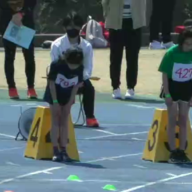女子100m④の画像