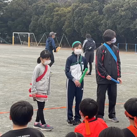 10色リレー　優勝インタビューの画像