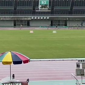 ６年男子1000m４組目②の画像