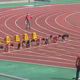 クラブ交流５年男子100m予選⑦の画像