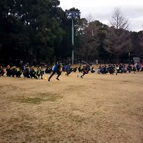 航空公園練習 10色リレー①の画像
