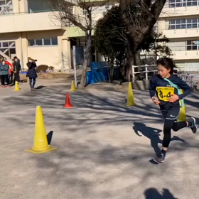 東金子駅伝（アンカー区間）優勝争い②の画像
