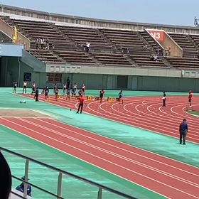 ６年男子100m③の画像