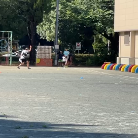 選考会(男子)ゴール付近⑧の画像