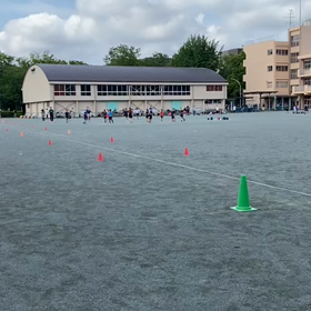 100m記録会(６年生)①の画像