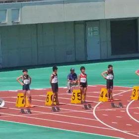 ５年男子100m④の画像