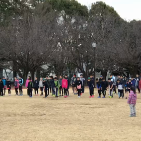 航空公園練習 学年別ダッシュ②の画像