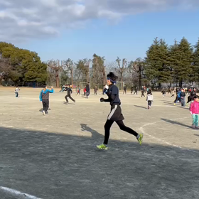 2月4日　バトン鬼ごっこ③の画像