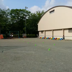 100m記録会(６年生 中間点)⑤の画像