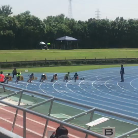 男子100ｍ予選④の画像
